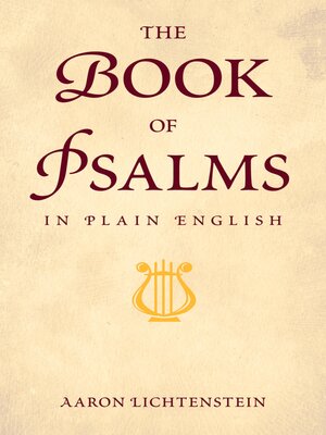 cover image of The Book of Psalms in Plain English